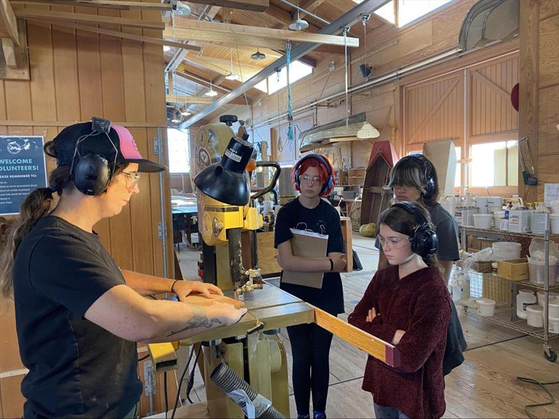 Girls' Boat Project - photo © Northwest Maritime Center