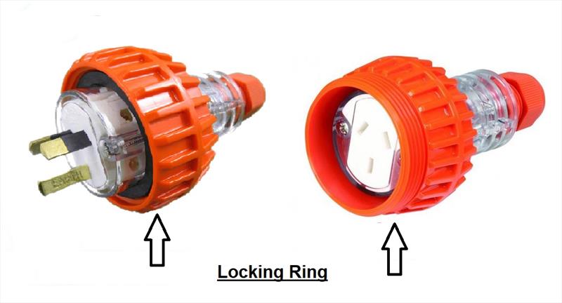 Compliant Shore Connection Plug and Socket - photo © SET Maritime and Electrical