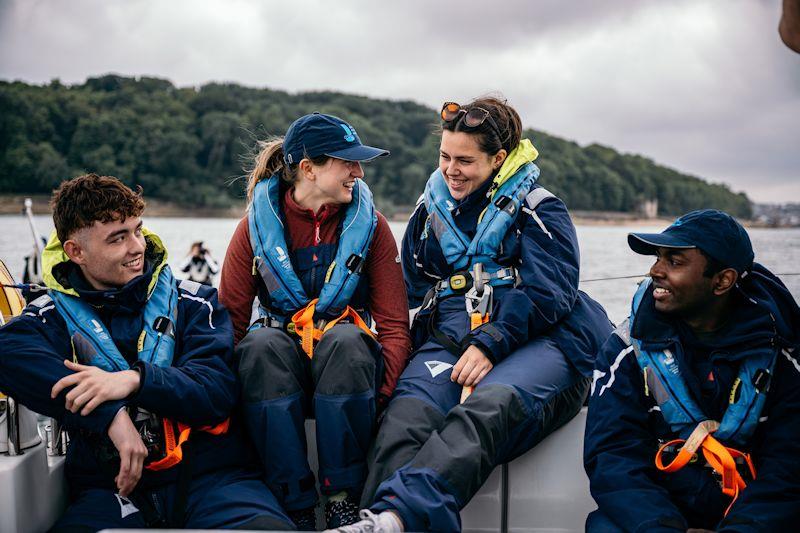 Young people sailing with the Ellen MacArthur Cancer Trust as part of Round the Island Race photo copyright Martin Allen Photography taken at 