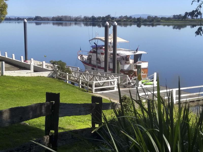 Taking it slowly on the Clarence River photo copyright SICYC taken at Shag Islet Cruising Yacht Club