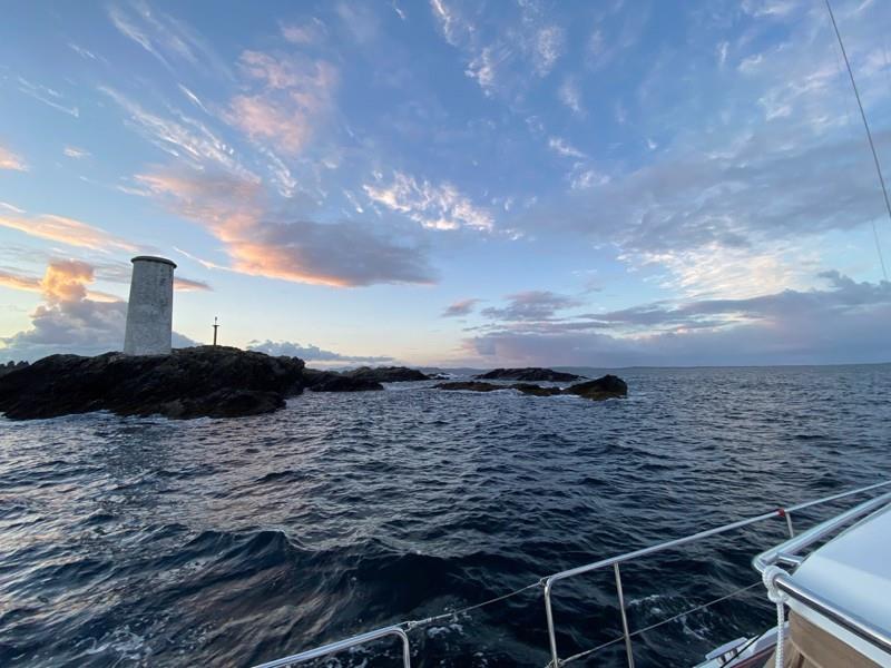 View on the way out of Inishbofin Harbour, western Ireland - photo © Thierry Courvoisier