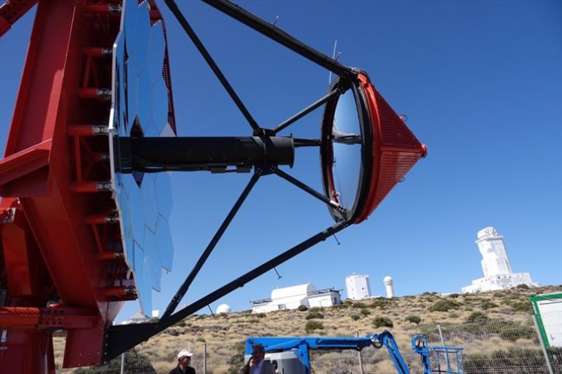 High-energy astrophysics telescope on Mount Teide - photo © Thierry Courvoisier