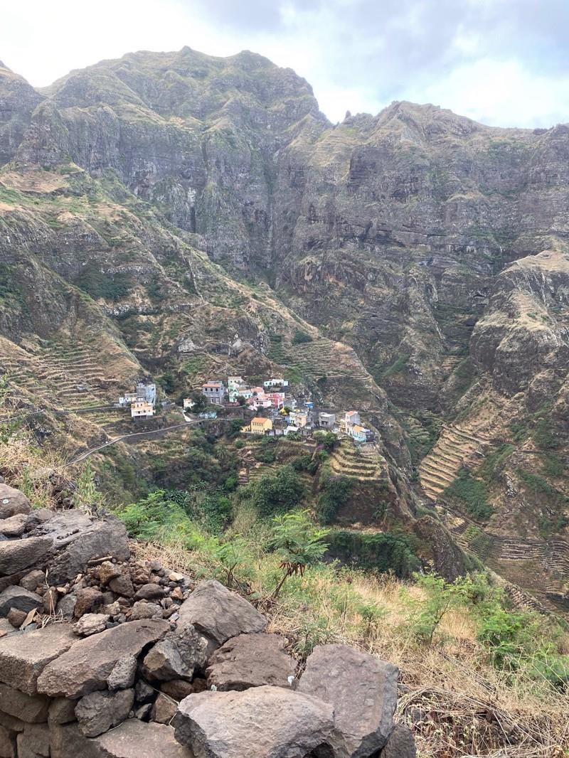 Fountainhas, a village on Santa Antão, Cape Verde - photo © Thierry Courvoisier