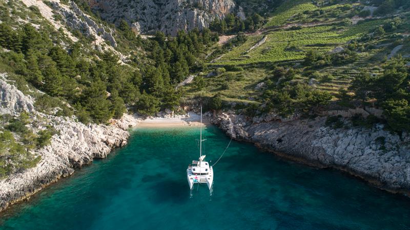 Hidden beach in Croatia photo copyright Dream Yacht Worldwide taken at 