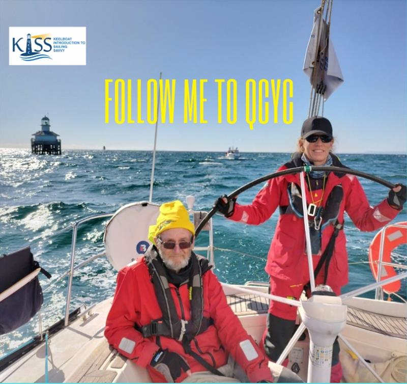 Follow Me to QCYC photo photo copyright Queenscliff Cruising Yacht Club taken at Queenscliff Cruising Yacht Club