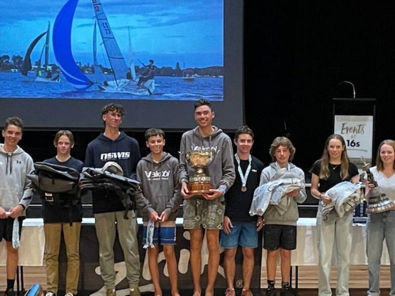 Overall winners - 2023 Zhik Combined High Schools Sailing Championships - photo © Red Hot Shotz - Chris Munro