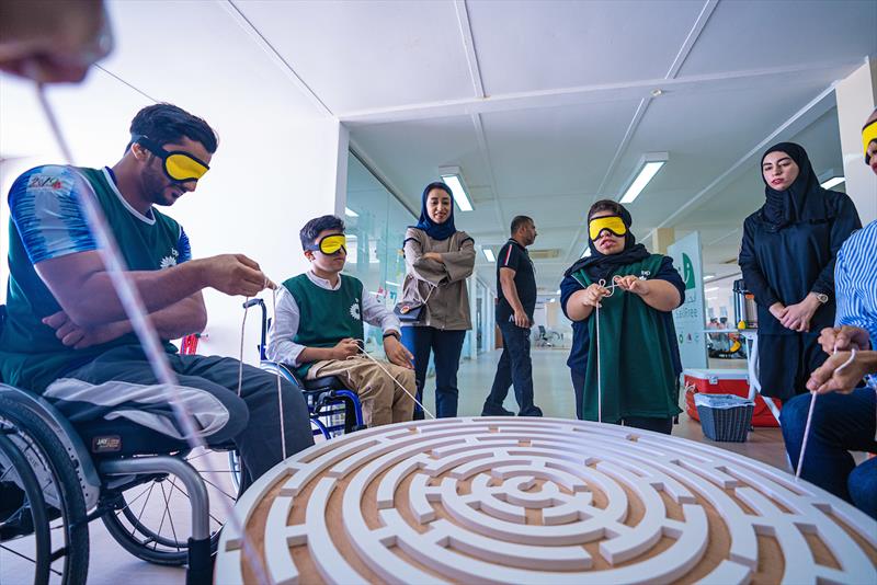 Leadership and empowerment training for programme participants - Oman Sail's SailFree programme - photo © Oman Sail