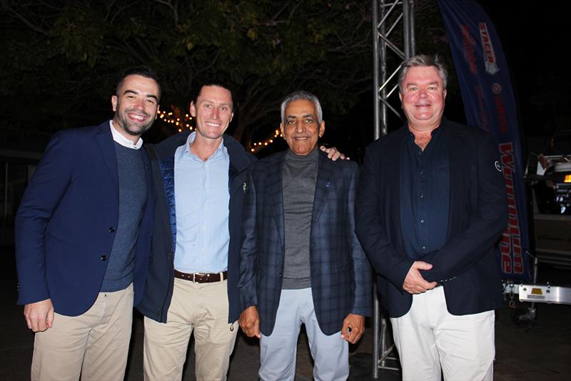 Alexander Souabni, Marley Cutbush, Mohammed Al Shaali, Richard Morris - RMS AIMEX VIP Dinner photo copyright Rivergate Marina and Shipyard taken at 