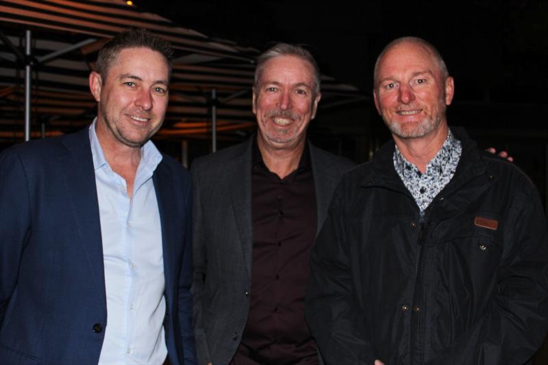 Chris Blackwell, Kane Bygrave, Brett Bolton - RMS AIMEX VIP Dinner photo copyright Rivergate Marina and Shipyard taken at 
