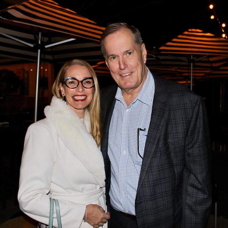 Sarah Egan and Steve Fisher - RMS AIMEX VIP Dinner photo copyright Rivergate Marina and Shipyard taken at 
