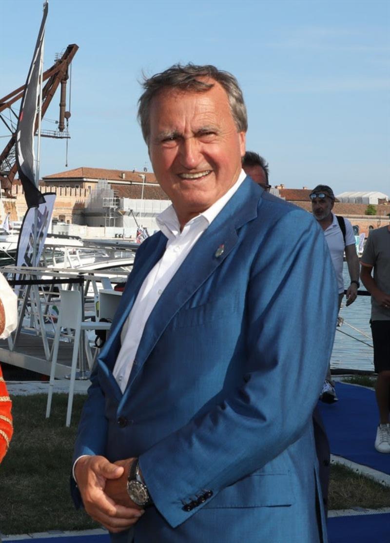 The Mayor of the City Luigi Brugnaro photo copyright Roberto D'Antoni taken at 