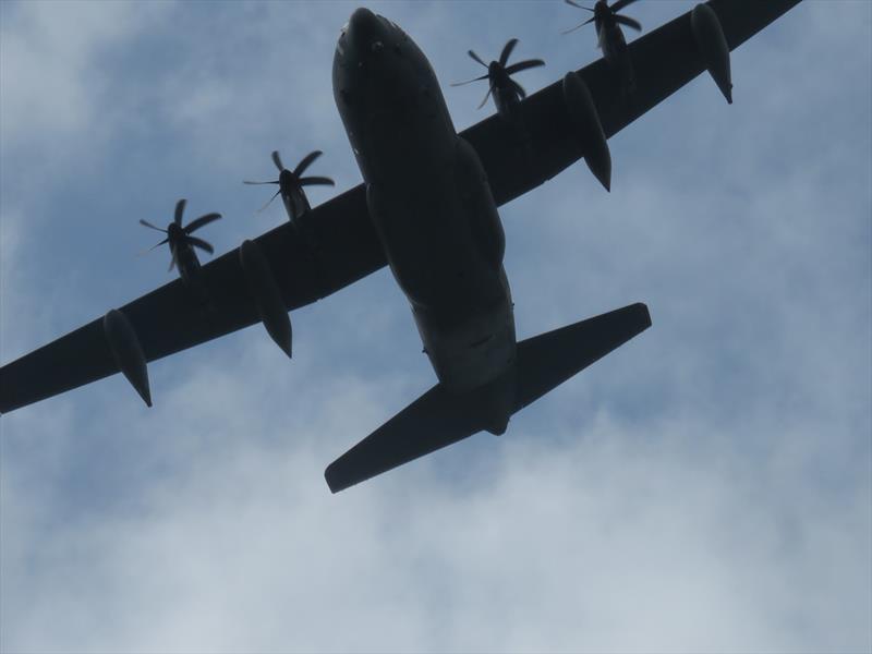 2023 Border Counties Midweek Sailing Series at Bala - Lots of spectators - even the RAF came by for a look - photo © John Rees