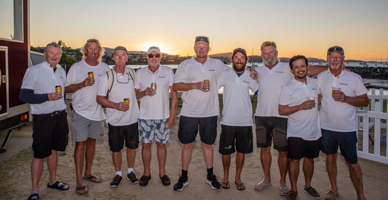 David Currie's Nizam crew including some recognisable faces - 2023 Airlie Beach Race Week - photo © Vampp Photography