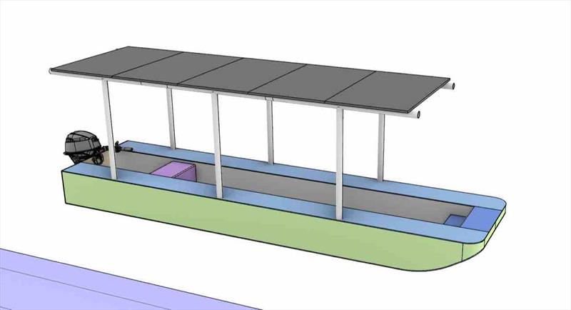 Water taxi rendering - photo © harryproa.com