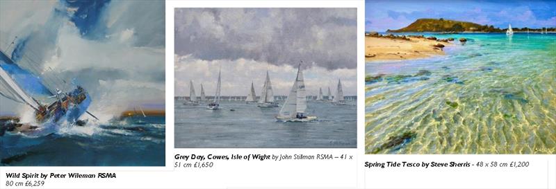 Other work to be shown - photo © Royal Society of Marine Artists