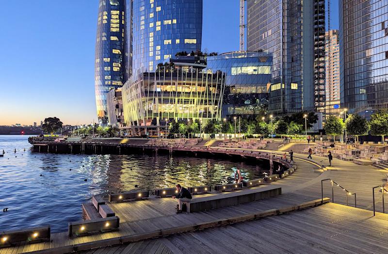 The stunning Sydney waterfront - photo © Mark Jardine