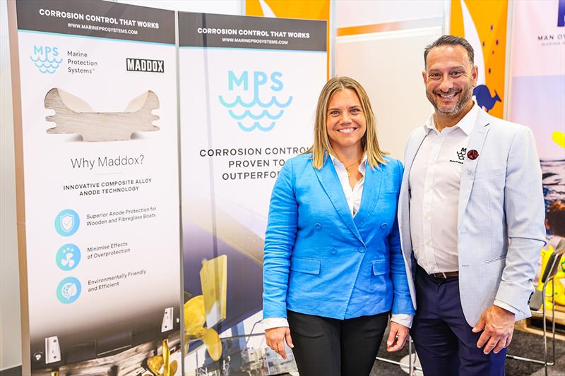 Marine Protection Systems, Jessica and Brian Gatt  - METSTRADE 2023 photo copyright Salty Dingo taken at 