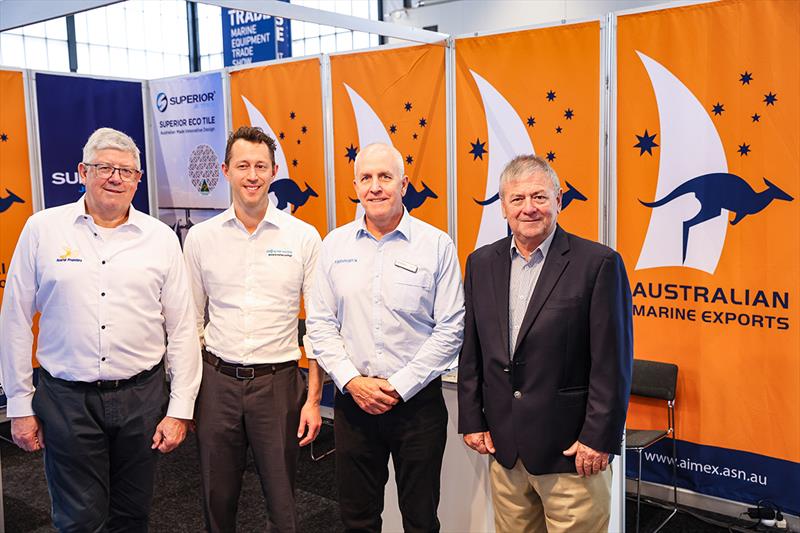 AIMEX Directors: L to R Stephen Vincent, Eli Green, Ron Schroeder & Richard Chapman  - METSTRADE 2023 photo copyright Salty Dingo taken at 