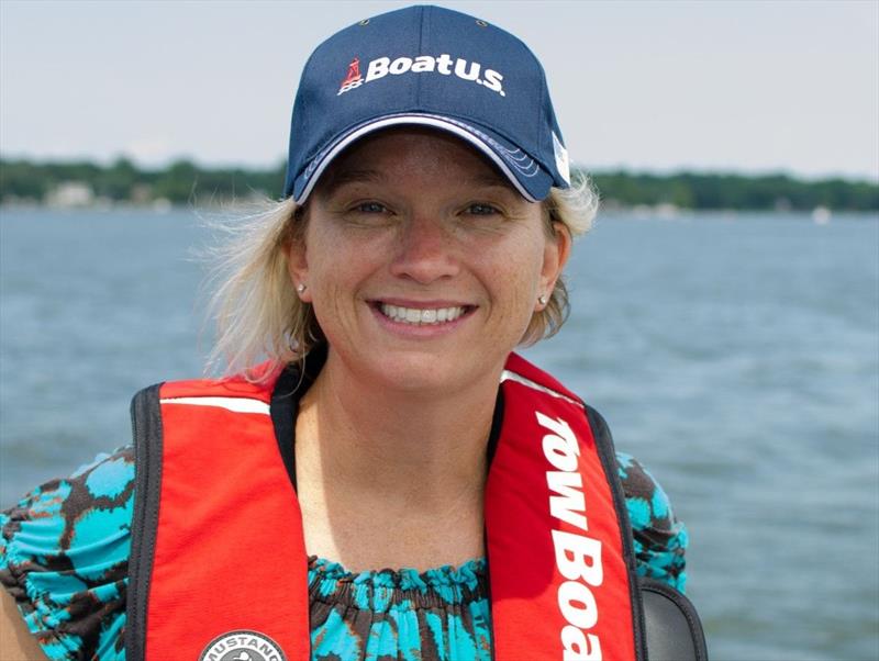 BoatUS Foundation president and BoatUS vice president Heather Lougheed photo copyright Scott Croft taken at 