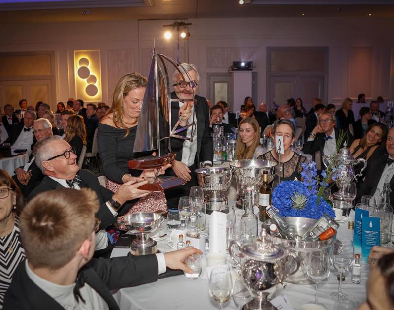 A historic collection of silverware is awarded to RORC season winners - photo © Rich Bowen Photography