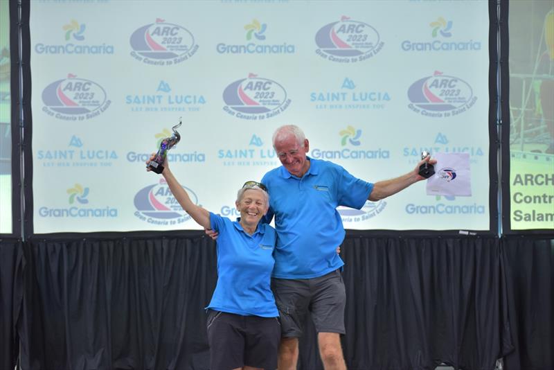 Salamander (GBR) - ARC  2023 SL Awards - photo © World Cruising Club