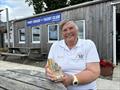 Margaret Tait with her RYA Scotland Impact Award © RYA Scotland