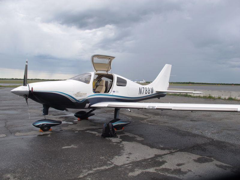 My plane, N788W, a 2001 Lancair Columbia 300 - photo © Harry Anderson