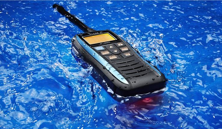 Icom's IC-M25  - photo © Icom