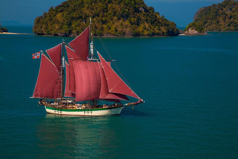 Idyllic locations S/V Vega photo copyright Shane Granger taken at 