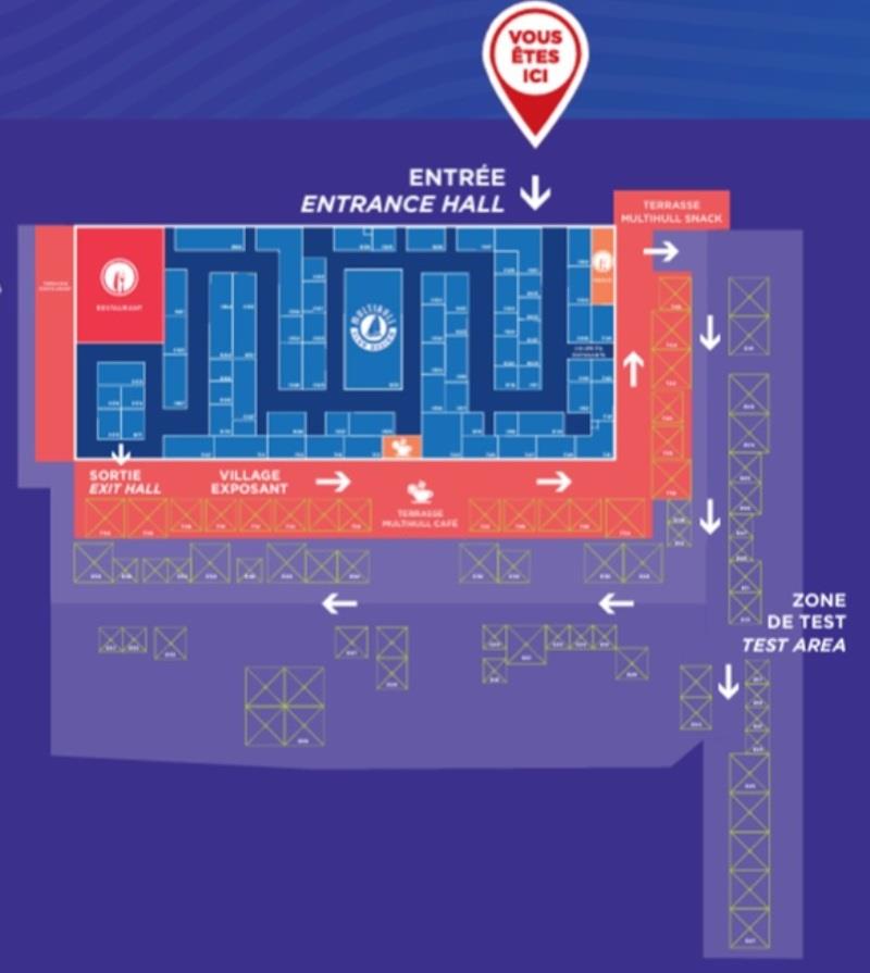 The International Multihull Show map photo copyright International Multihull Show taken at 