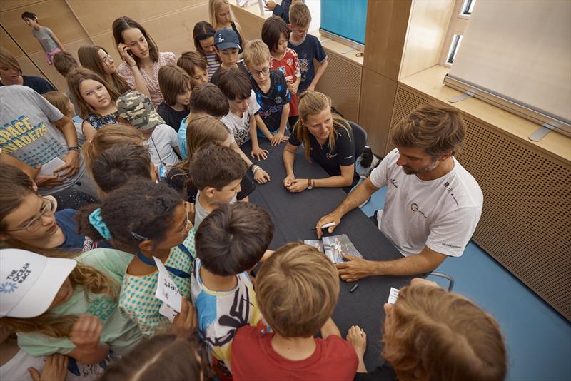 Boris Herrmann and Birte Lorenzen-Herrmann created the My Ocean Challenge educational programme in 2018 photo copyright Felix Diemer / Team Malizia taken at 