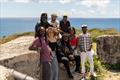 45th St. Maarten Heineken Regatta Day 4: The Wailers headed up to Fort Amsterdam for an impressive view of the Regatta racing fleet before performing for the crowd later that night © Digital Island