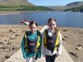 © Nik Lever Eloise and Bethany James during the Dovestone Sailing Club Open Day © Nik Lever