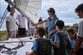 Francesca Clapcich goes back to her home town of Trieste, Italy in September 2024 to visit her old sailing school © Giovanni Aiello / 11th Hour Racing