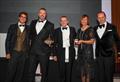 Richard Oswald from Magic Time is awarded the Fastnet Seamanship Trophy  © Rich Bowen Photography