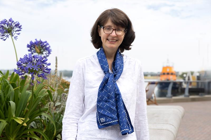 Anjie Rook, Associate Director of Fundraising, Marketing and Media at the RNLI - photo © RNLI / Nathan Williams