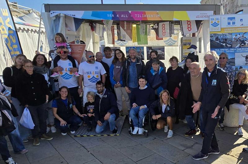 Sea4All initiatives by Tiliaventum at Regata Barcolana - photo © Tiliaventum asd