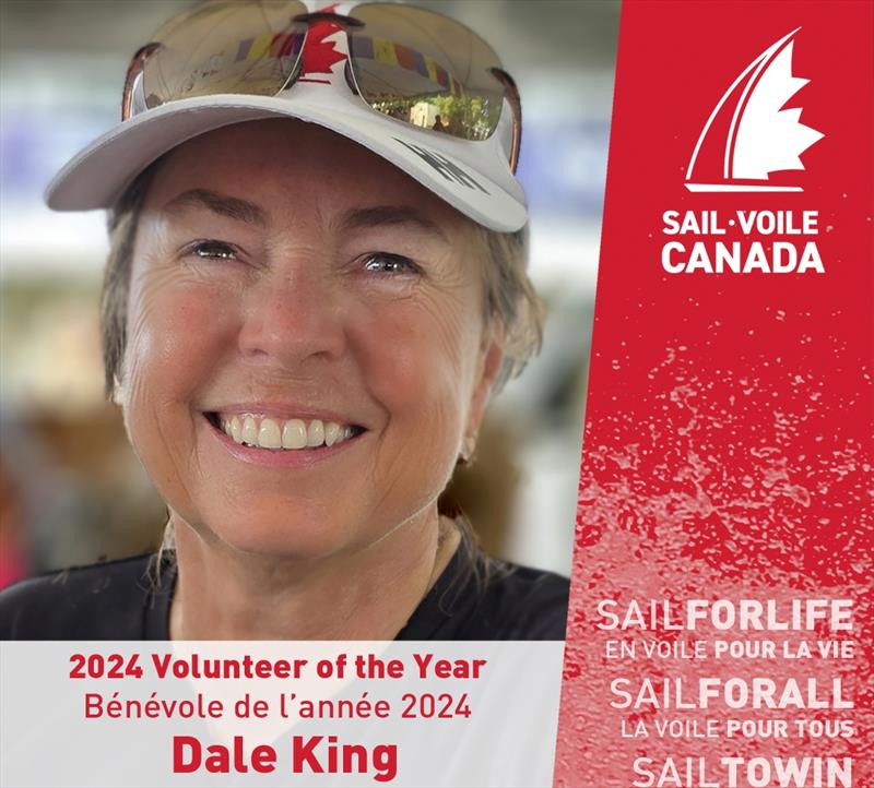 Dale King named Sail Canada Volunteer of the Year Award winner photo copyright Sail Canada taken at Sail Canada