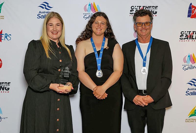 Adrian Finglas on the right at the Queensland Coach of the Year Awards - photo © Adrian Finglas