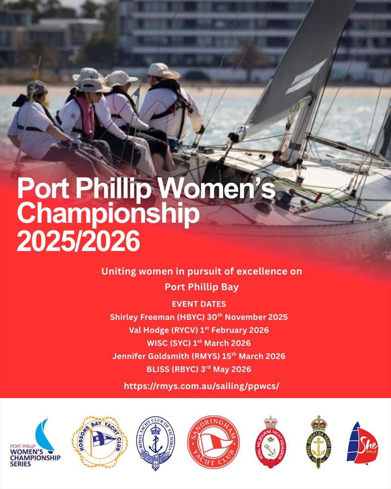 Port Phillip Women's Championship Series 2025-2026 poster - photo © PPWCS