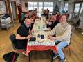 Bring and Share Lunch during the Whisky Stakes at Ripon Sailing Club &copy; Gail Jackson