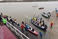 Celtic Longboat Winter Rowing Regatta at Dell Quay &copy; Ally Forest