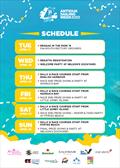 Antigua Sailing Week 2026 Schedule &copy; ASW