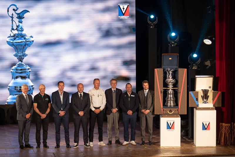 America's Cup Partnership formally initiated as Louis Vuitton renews its headline sponsorship - photo © Ian Roman / America's Cup