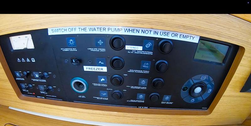 A well labeled circuit panel is brilliant! - photo © Boyd Jackson