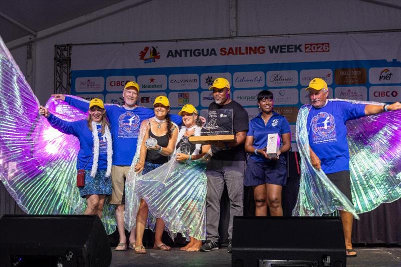 Cruising Rally - Spirit Award for TropicBird photo copyright Tim Wright / Photoaction.com taken at Antigua Yacht Club