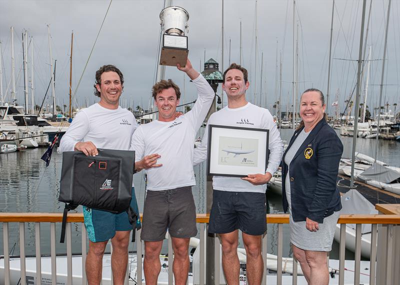 Next Generation Trophy - Best Performance for the Crew whose entire team is Under 30.  Wiley Rogers IV, Ford McCann, Marshall McCann (USA 1465) Triple Threat - photo © Etchells Class