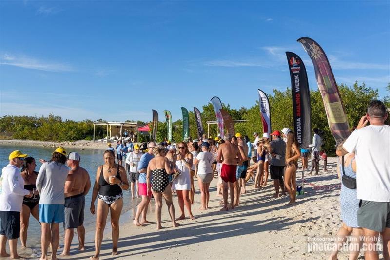 Participants and spectators socialise during happy hours and beach activities - photo © Tim Wright / Photoaction.com