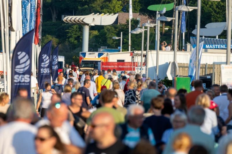 In the midst of summer weather, more than 100,000 people visited the festival of the Kieler Woche regatta in Schilksee - photo © Christian Beeck / Kieler Woche