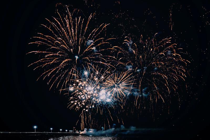 Fireworks - Taittinger Royal Solent YC Regatta photo copyright Tim Jeffreys Photography taken at Royal Solent Yacht Club